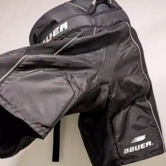 Bauer Vapor JR. L Black Hockey Pants - Picture 7 of 7